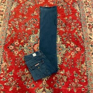 Hudson Signature Mid Rise Bootcut Jeans 30/34 LONG INSEAM